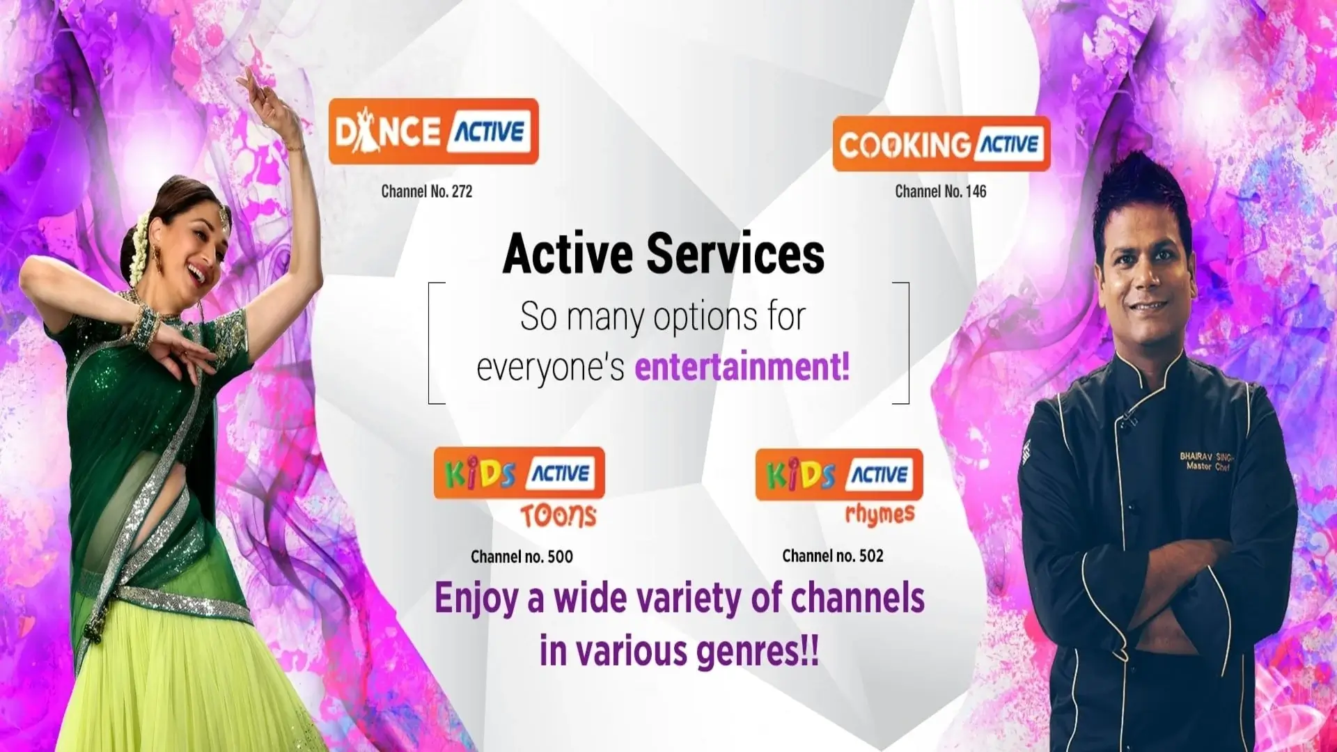 D2h channel list with channel numbers [updated on 07-March-2023] |  