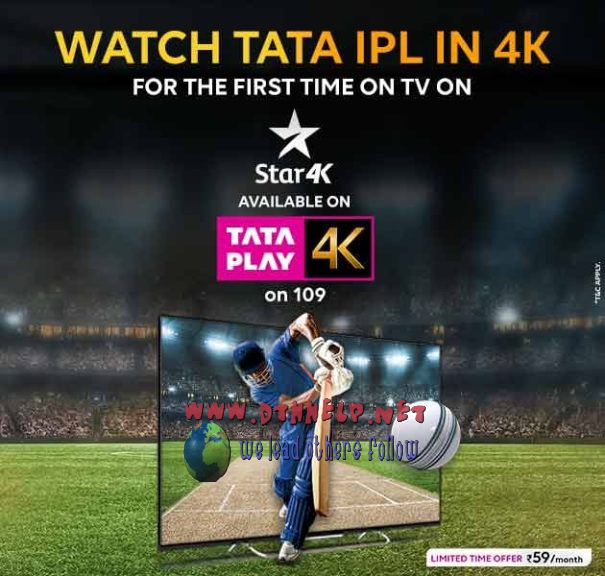 Watch Tata IPL on Star 4K